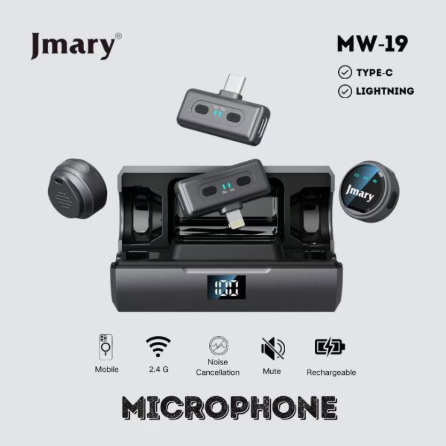 Microfono MW-19 Jmary - Negro