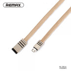 CABLE USB MICRO B RC-081M WEAVE SERIE REMAX - AMARILLO