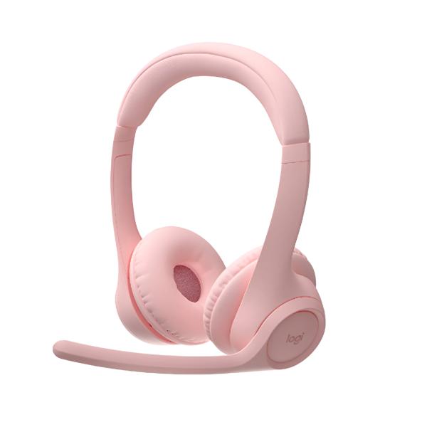 Headset Logitech Zone 300 Inalámbrico Bluetooth 981-001411 - Rosado