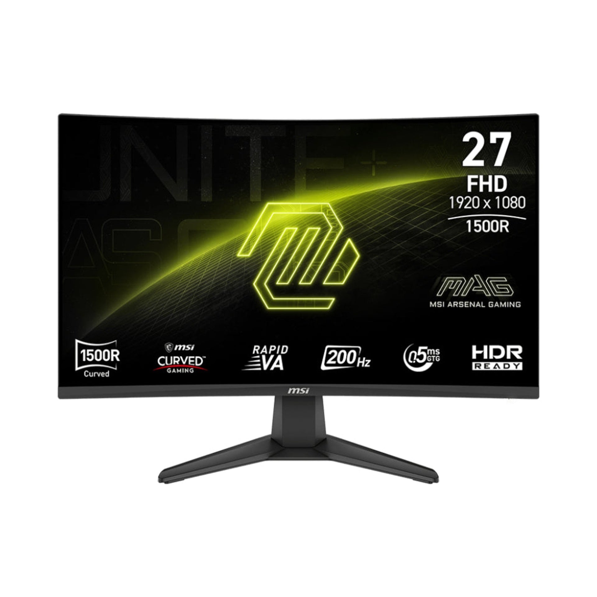Monitor MSI curvo 27 pulg 200 Hz mag 276CF E20