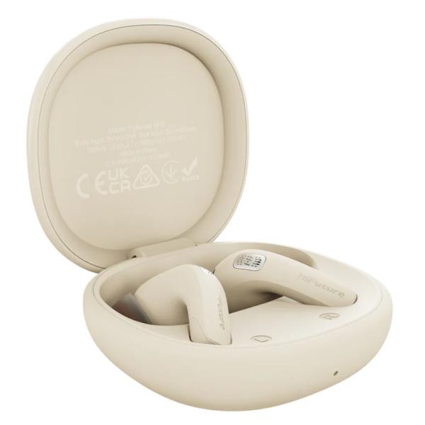 Audifono Hifuture FLYBUDS4 Anc Inalámbrico Bluetooth con Cancelacion de Sonido - Beige