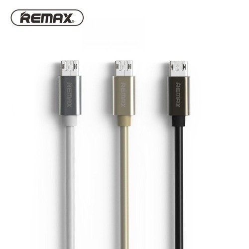 CABLE USB MICRO B RC-054M EMPEROR SERIES REMAX - PLATEADO