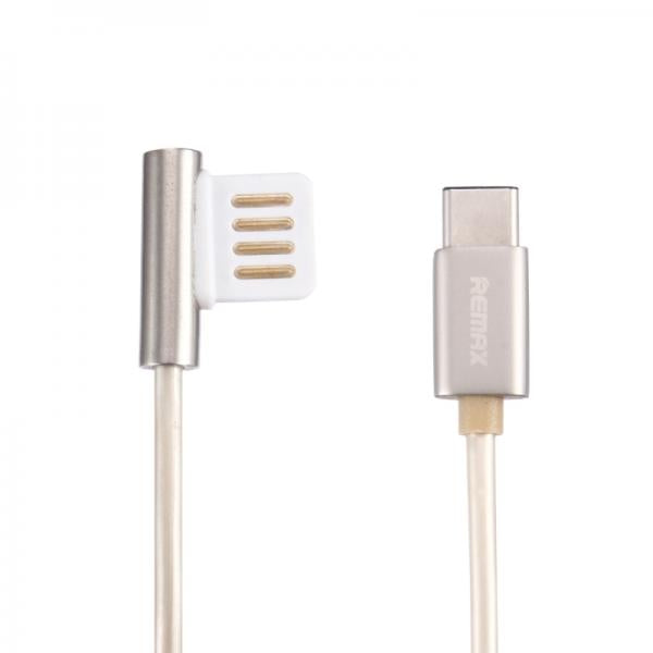 CABLE USB TIPO C RC-054A EMPEROR SERIES REMAX - PLATEADO