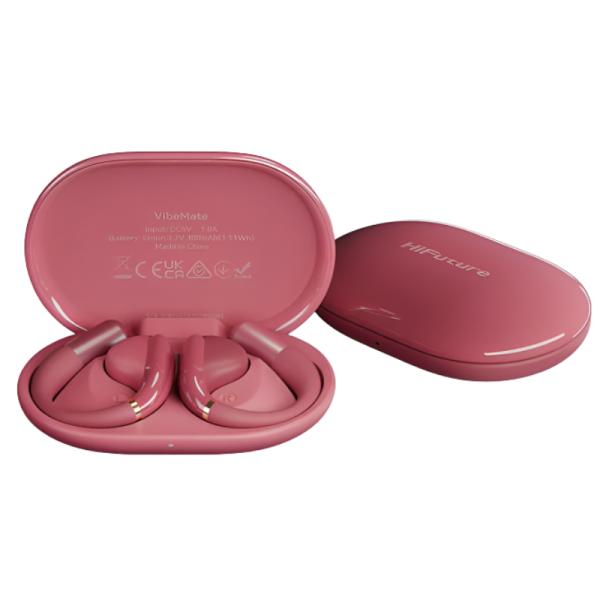 Audifono Hifuture Vibemate Inalámbrico Bluetooth Rosa