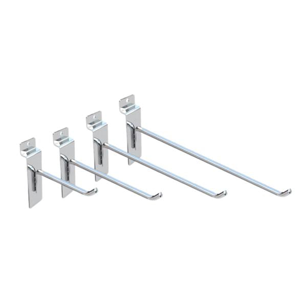 Gancho para Lamina Ranurada 10CM 100MM FG-0286-01 - Plateado