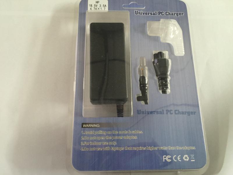 Cargador Laptop HP 18.5v 3.5a - 4.74*1.7