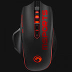 Mouse Linea Scorpion G938 Marvo - Negro / Rojo