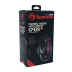 Mouse Linea Scorpion G938 Marvo - Negro / Morado