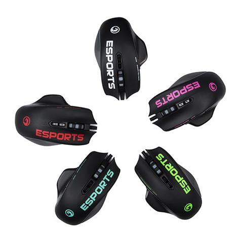 Mouse Linea Scorpion G938 Marvo - Negro / Morado