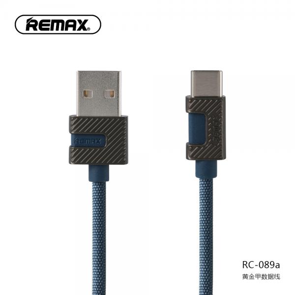 Cable USB Tipo C RC-089A Metal Remax - Blanca
