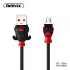 Cable USB Micro B RC-106M Fortune Series Remax - Blanca