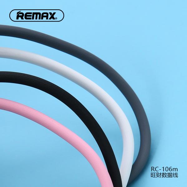 Cable USB Micro B RC-106M Fortune Series Remax - Blanca