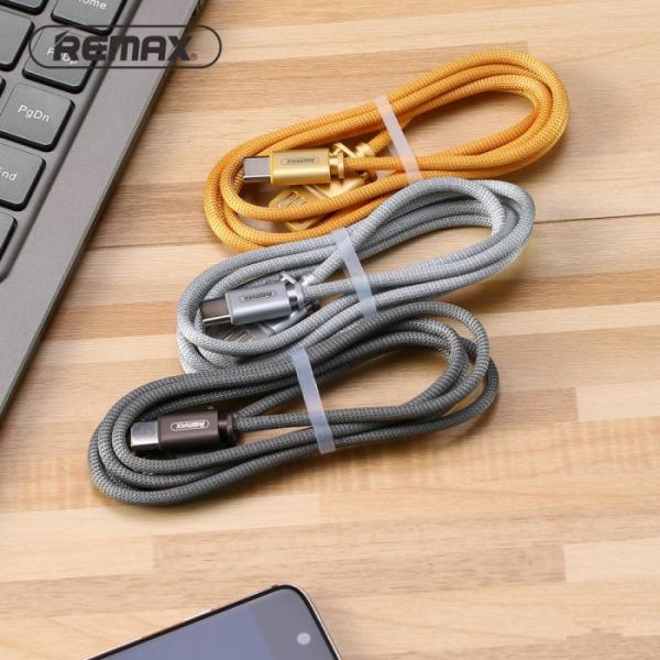 Cable USB Tipo C Dominator RC-064A Remax - Plateado