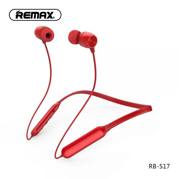 Audifonos Manos Libres Bluetooth RB-S17 Remax - Rojo