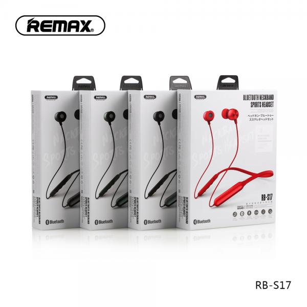 Audifonos Manos Libres Bluetooth RB-S17 Remax - Rojo
