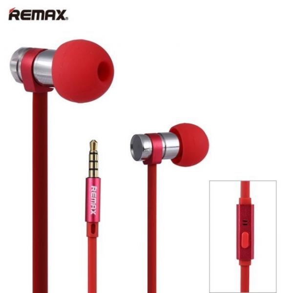 Audifonos Manos Libres RM-565I Remax - Rojo