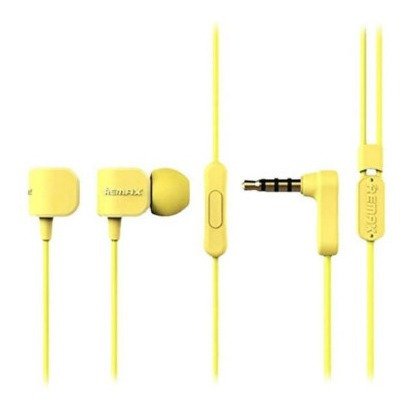 Audifonos Manos Libres RM-502 Remax - Amarillo