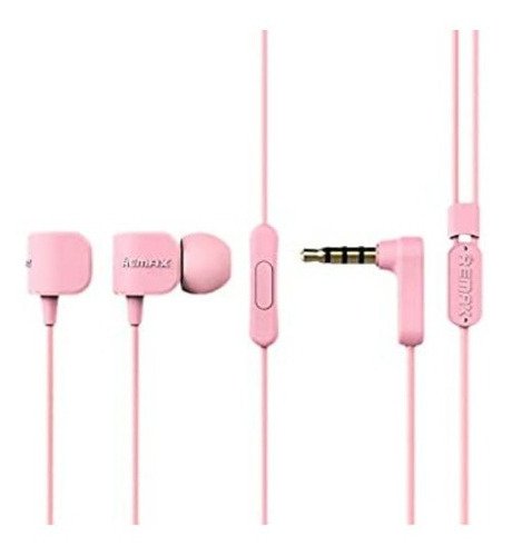 Audifonos Manos Libres RM-502 Remax - Rosado
