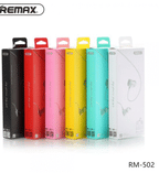 Audifonos Manos Libres RM-502 Remax - Rosado