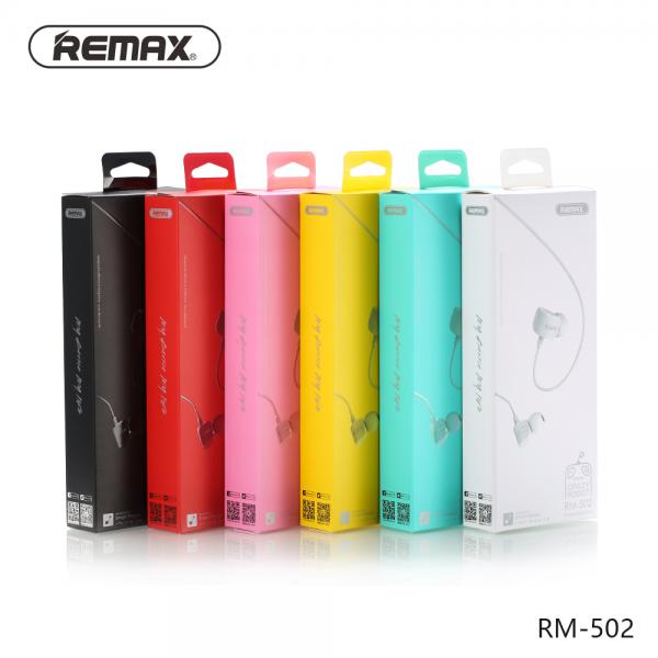 Audifonos Manos Libres RM-502 Remax - Rojo