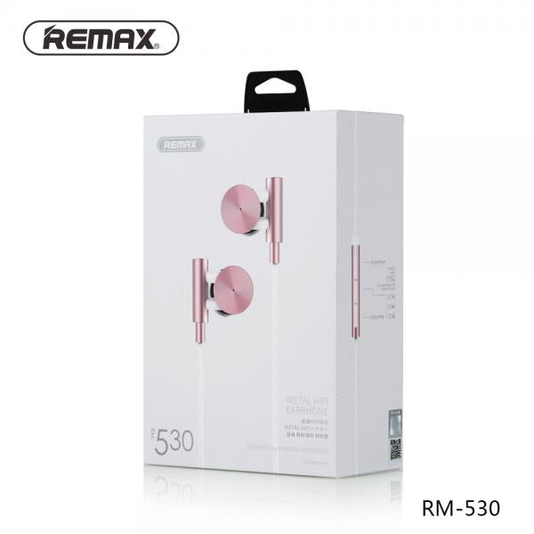 Audifonos Manos Libres RM-530 - Rosado