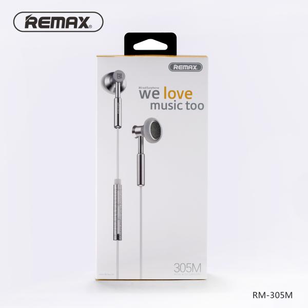 Audifonos Manos Libres RM-305M - Plateado