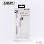 Audifonos Manos Libres RM-305M - Plateado