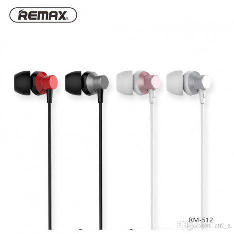 Audifonos Manos Libres RM-512 Remax - Rosado