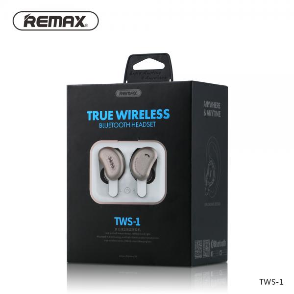Audifonos Manos Libres Bluetooth TWS-1 Remax - Negro