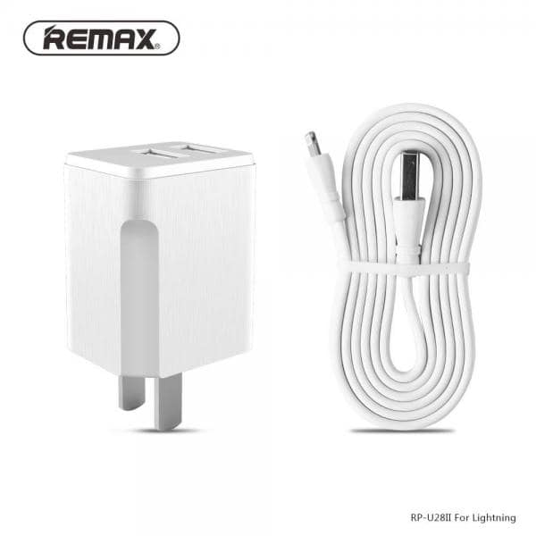 Cargador Casa RP-U2811 Remax - Lightning Blanco