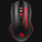 Mouse Linea Scorpion M506 Marvo - Negro / Rojo