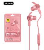 Audifono Manos Libres YK800 Yookie - Blanco Dorado