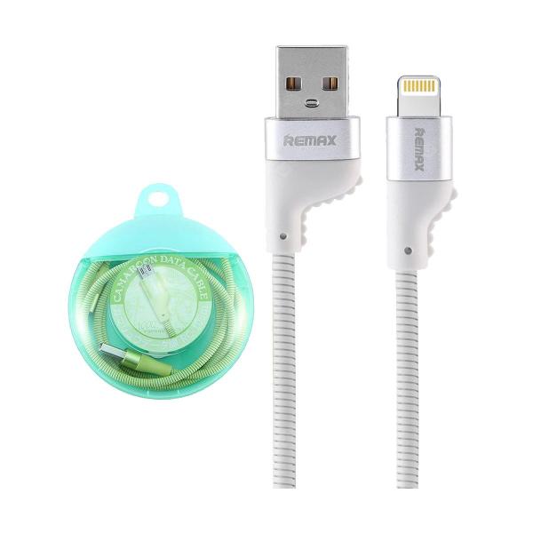 Cable USB Lightning RC-108I Camaroon Remax - Blanco Imagen principal del producto