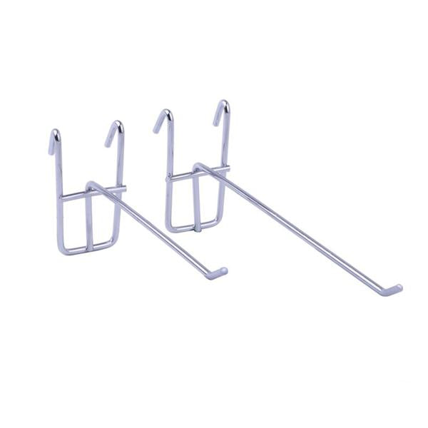 Gancho para Lamina Malla 6MM Grueso 300MM de Largo FG-0260 - Plateado