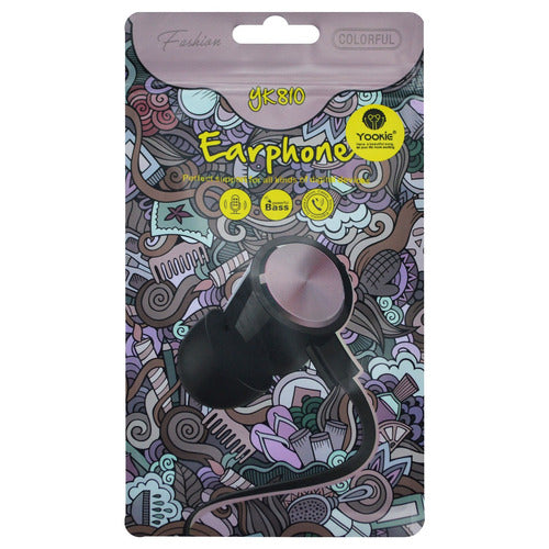 Audifono Manos Libres YK810 Yookie - Negro