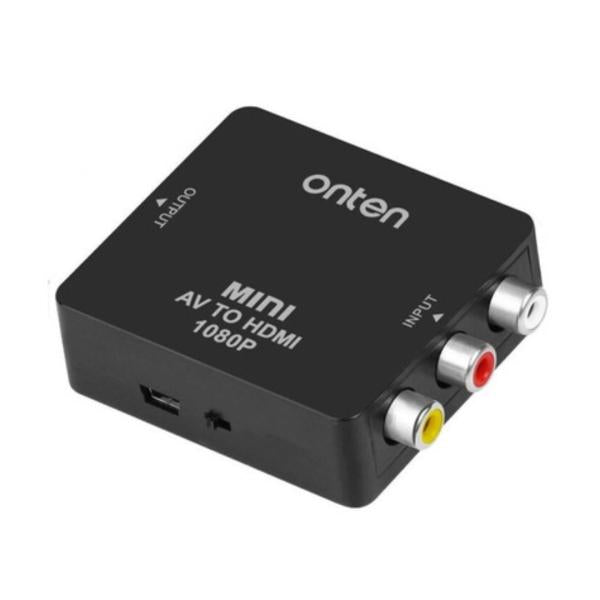 Convertidor Av a HDMI OTN-7335C Onten - Blanco