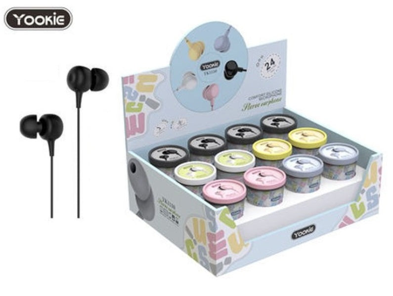 Audifono Manos Libres YK1110 Yookie - Rosado