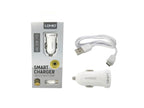 Cargador Carro C17 Ldnio - Lighthing Blanco