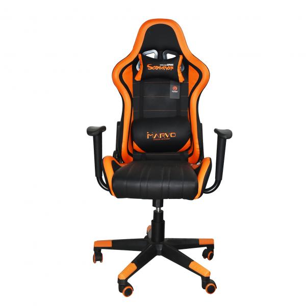 Silla Escritorio Gamer CH-114 Marvo - Naranja