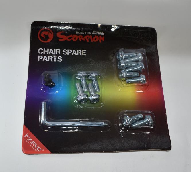 Repuesto Juego Tornillos Silla Gamer Marvo