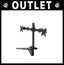 Loctek rack para pantalla inclinable DLB122 outlet