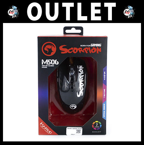 Marvo mouse scorpion 7 botones M506 outlet Imagen secundaria del producto