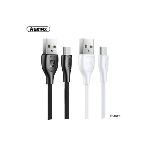 Cable USB Micro B RC-160M Serie Lesu PRO Remax - Blanco