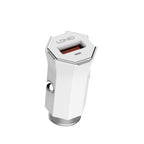Cargador Carro C313Q Ldnio - Micro B Blanco