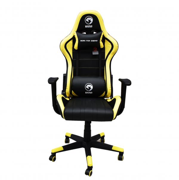 Silla Escritorio Gamer CH-114 Marvo - Amarilla