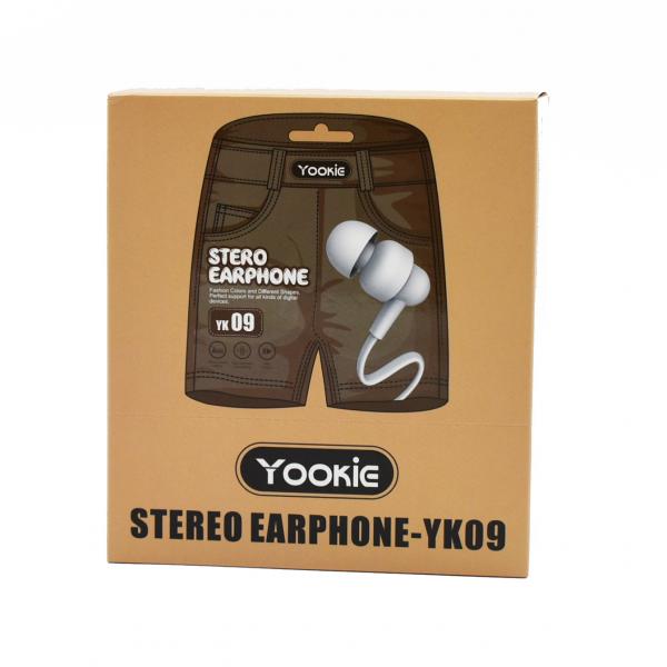 Audifonos Manos Libres Yookie - YK09 Blanco