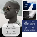 Audifono Manos Libres Bluetooth LP1 Lenovo - Gris