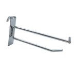 Gancho para Lamina con Hablador 6MM Grueso 150MM de Largo FG-0267 - Plateado