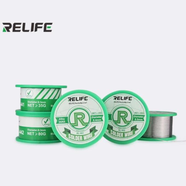 Relife soldadura estaño 100G 0.5 mm RL-442
