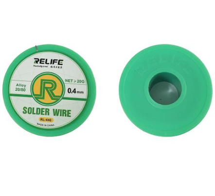 Soldadura RL-440 Relife - 0.4mm 20G